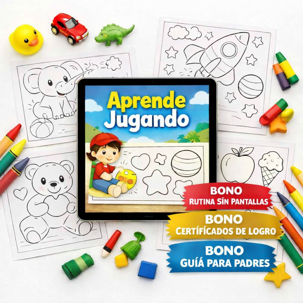 Aprendo Jugando + 3 BONOS