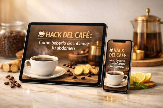 Adiós Hinchazón 3-Day Reset + 3 BONOS Exclusivos  +☕ HACK DEL CAFÉ